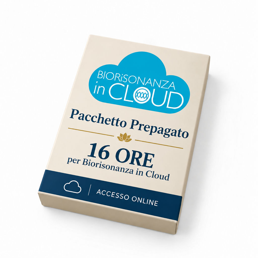 Prepagato 16 ore per BiorisonanzalnCloud