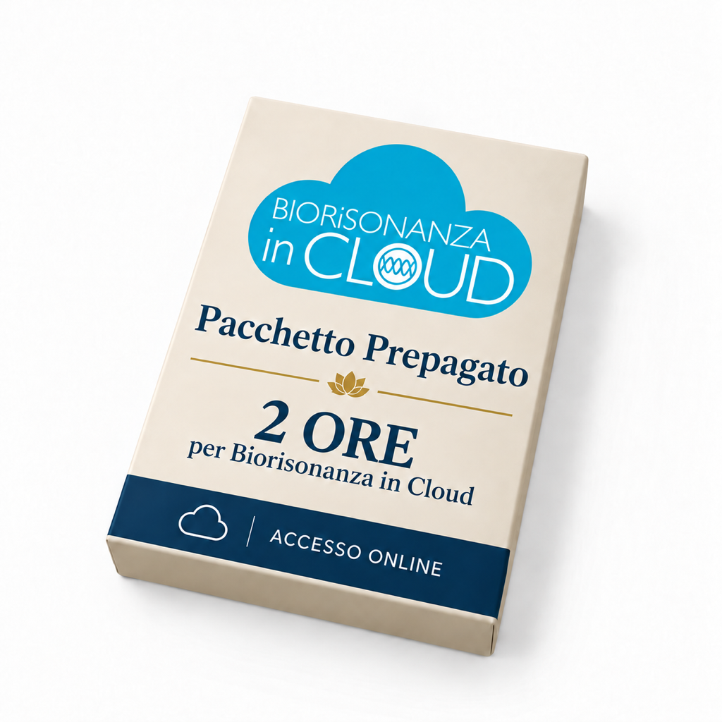 Prepagato 2 ore per Biorisonanza ln Cloud